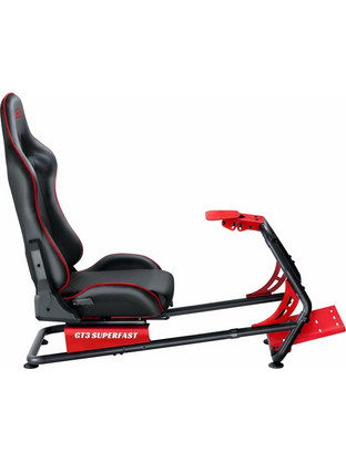 Oplite Καρέκλα Gaming Δερματίνης Μαύρη S7194766