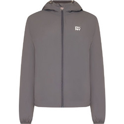 DKNY Γυναικείο Μπουφάν Softshell Μακρύ Ανθρακί D2E4A127-DGY