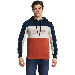Paco & Co Ανδρικό Φούτερ Fleece με Κουκούλα & Τσέπες Rusted 2481079