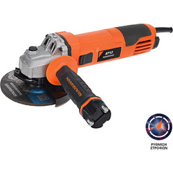 Krausmann 8712 Γωνιακός Τροχός Ρεύματος 1400W 125mm με Ρύθμιση Στροφών