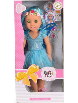 Moni Κούκλα Fairy Doll Sun Blue 38cm 1502-3