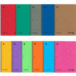 Typotrust Graphix Σπιράλ Τετράδιο Ριγέ A4 120 Φύλλων 4 Θεμάτων Διάφορα Χρώματα 6τμχ 4544-18