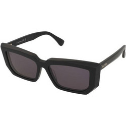Max Mara MM0126 01A Γυναικεία Γυαλιά Ηλίου Πεταλούδα Κοκάλινα Μαύρα με Μαύρο Φακό