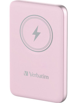 Verbatim Charge'n'Go Wireless Power Bank 10000mAh 15W με Θύρα USB-C Power Delivery Pink