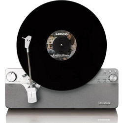 Lenco LSA-071S Πικάπ με Ηχεία & Προενίσχυση Bluetooth Silver