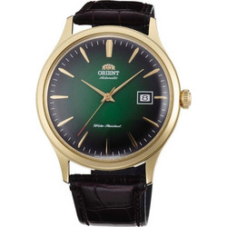 Orient Bambino Ανδρικό Ρολόι Αυτόματο με Μαύρο Δερμάτινο Λουράκι TAC08002F