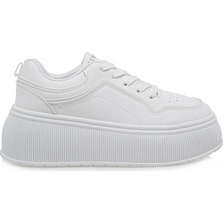 Seven Γυναικεία Sneakers Flatforms Λευκά U130E0033651