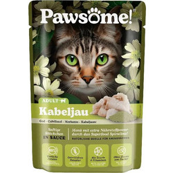 Pawsome Adult with Cod in Sause 85gr