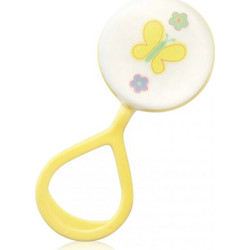 Lorelli Lollipop Κίτρινο Κουδουνίστρα Μαράκα για 3+ Μηνών