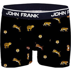 John Frank Wild Tiger Ανδρικό Μποξεράκι Μαύρο JFBD347