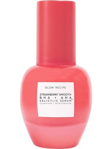 Glow Recipe Strawberry Smooth Ενυδατικό Serum Προσώπου για Σύσφιξη με AHA & BHA 30ml