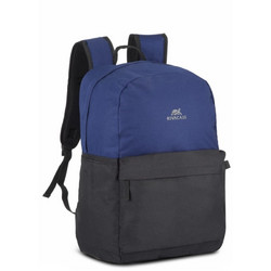 Rivacase 5560 Canvas Backpack Laptop 15.6" Blue Black