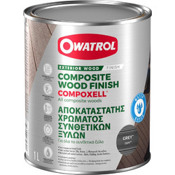 Owatrol Compoxell Συντηρητικό Ξύλου Γκρι 1lt