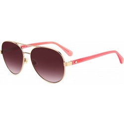Kate Spade AVERIE-S-AU2 Γυναικεία Γυαλιά Ηλίου Aviator Κοκάλινα Πορτοκαλί με Καφέ Φακό