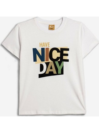 Funky Παιδικό T-Shirt Κοντομάνικο Μπεζ 125-105128-1