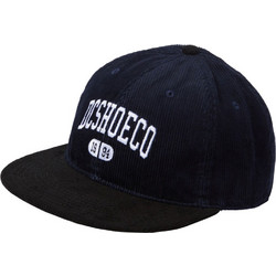 DC Ανδρικό Καπέλο Jockey Snapback Κοτλέ Μαύρο ADYHA04220-BTK0