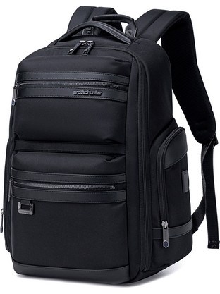 Arctic Hunter B00682 Αδιάβροχο Αντικλεπτικό Backpack Laptop 15.6" Black