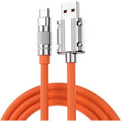 Leewello USB-A to Lightning Cable 120W 1.2m Orange 49303644