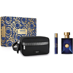 Versace Pour Homme Dylan Blue Eau de Toilette 100ml + 10ml + Toiletry Bag