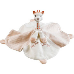 Sophie La Girafe So Pure Πανάκι Παρηγοριάς με Μασητικό Λευκό Μπεζ