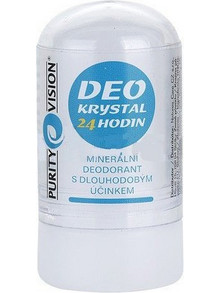 Purity Vision Φυσικό Αποσμητικό Stick Κρύσταλλος 24h Χωρίς Αλουμίνιο 120ml
