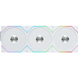 Lian Li Uni Fan TL Wireless Case Fan 120mm ARGB με Σύνδεση 3-Pin 4-Pin PWM 3τμχ White