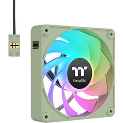 Thermaltake CT120 EX Reverse Case Fan 120mm ARGB με Σύνδεση 3-Pin 4-Pin PWM 3τμχ Matcha Green