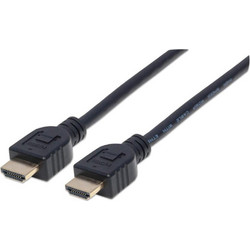 Manhattan Καλώδιο HDMI 2.0 HDMI Male to HDMI Male 5m Black