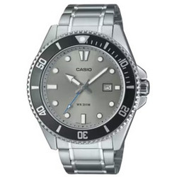 Casio Ανδρικό Ρολόι με Ασημί Μεταλλικό Μπρασελέ MDV-107D-8AVDF