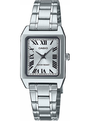 Casio Γυναικείο Ρολόι με Ασημί Μεταλλικό Μπρασελέ LTP-B150D-7BEF