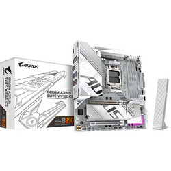 Gigabyte B850M Aorus Elite WiFi6E Ice Motherboard Micro ATX με AMD AM5 Socket