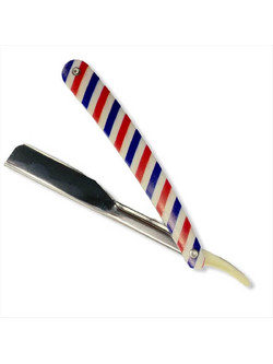 Barber Veppa Red-Blue Φαλτσέτα Ξυρίσματος