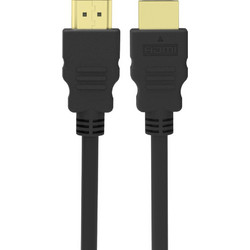 Powertech Καλώδιο HDMI 2.0 HDMI Male to HDMI Male 5m Black CAB-H177