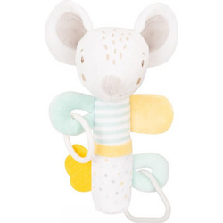 KikkaBoo Joyful Mice Υφασμάτινη Κουδουνίστρα Πίεσης για Νεογέννητα 31201010378
