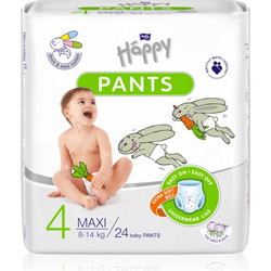 Bella Happy Pants Πάνες Βρακάκι No4 8-14kg 24τμχ