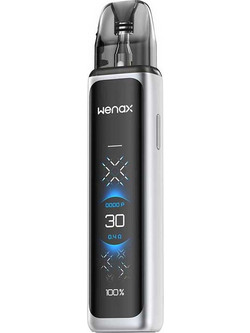 GeekVape Wenax Q Ultra Frosted Silver Ηλεκτρονικό Τσιγάρο Pod Kit 3ml με Ενσωματωμένη Μπαταρία