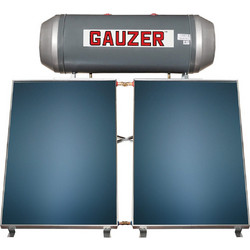 Gauzer Optima Max Standard 30/48 Ηλιακός Θερμοσίφωνας 200lt 4.8m² Glass Διπλής Ενέργειας