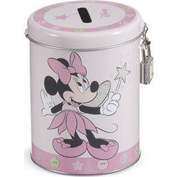 Parisis Μπομπονιέρα Βάπτισης Κουμπαράς Minnie Mouse Νεράιδα από Μέταλλο 12τμχ ΤΜ1920