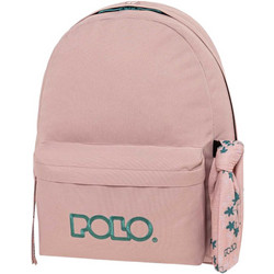Polo Original Scarf Σχολική Τσάντα Πλάτης Γυμνασίου - Λυκείου Σομόν 901135-3958