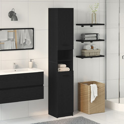vidaXL Στήλη Μπάνιου Δαπέδου Ξύλινη 862097