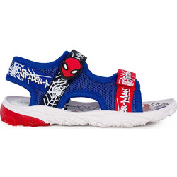 Marvel Spider-Man Παιδικά Πέδιλα για Αγόρι Navy Μπλε Κόκκινα R1310530T
