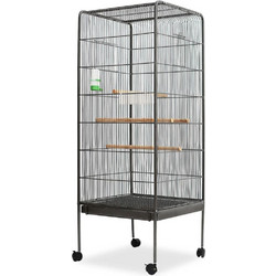 vidaXL Κλουβί Πτηνών 54x54x146cm 170408