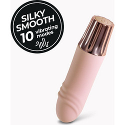 Crushious Mellow Waves Mini Δονητής Bullet 11cm Ροζ