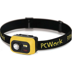 PCW12D Επαναφορτιζόμενος Φακός Κεφαλής Εργασίας IPX6 300lm