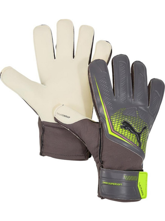 Puma Ultra Play RC Γάντια Τερματοφύλακα Ανθρακί Lime 041952-07