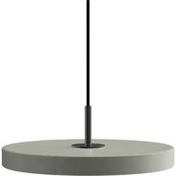 Umage Asteria Plus Mini Κρεμαστό Φωτιστικό Οροφής Μονόφωτο LED με Θερμό Λευκό Φως Μαύρο 2295C4175