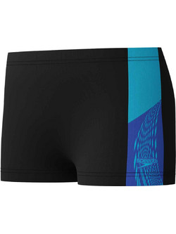 Speedo Dive Αθλητικό Παιδικό Μαγιό Boxer για Αγόρι Μαύρο Γαλάζιο Μπλε 8003157-18411