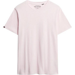Superdry D1 Ovin Classic Essential Ανδρικό Αθλητικό T-Shirt Ροζ M1012226A-MQG