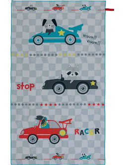 Palamaiki NM17 Παιδική Πετσέτα Θαλάσσης Microfiber Γκρι 90x160cm
