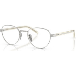 Prada PRB53V 1BC1O1 Ανδρικός Σκελετός Γυαλιών Οράσεως Μεταλλικός Ασημί